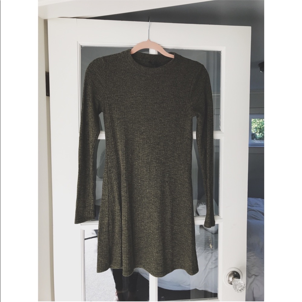 TOPSHOP long sleeve sun dress